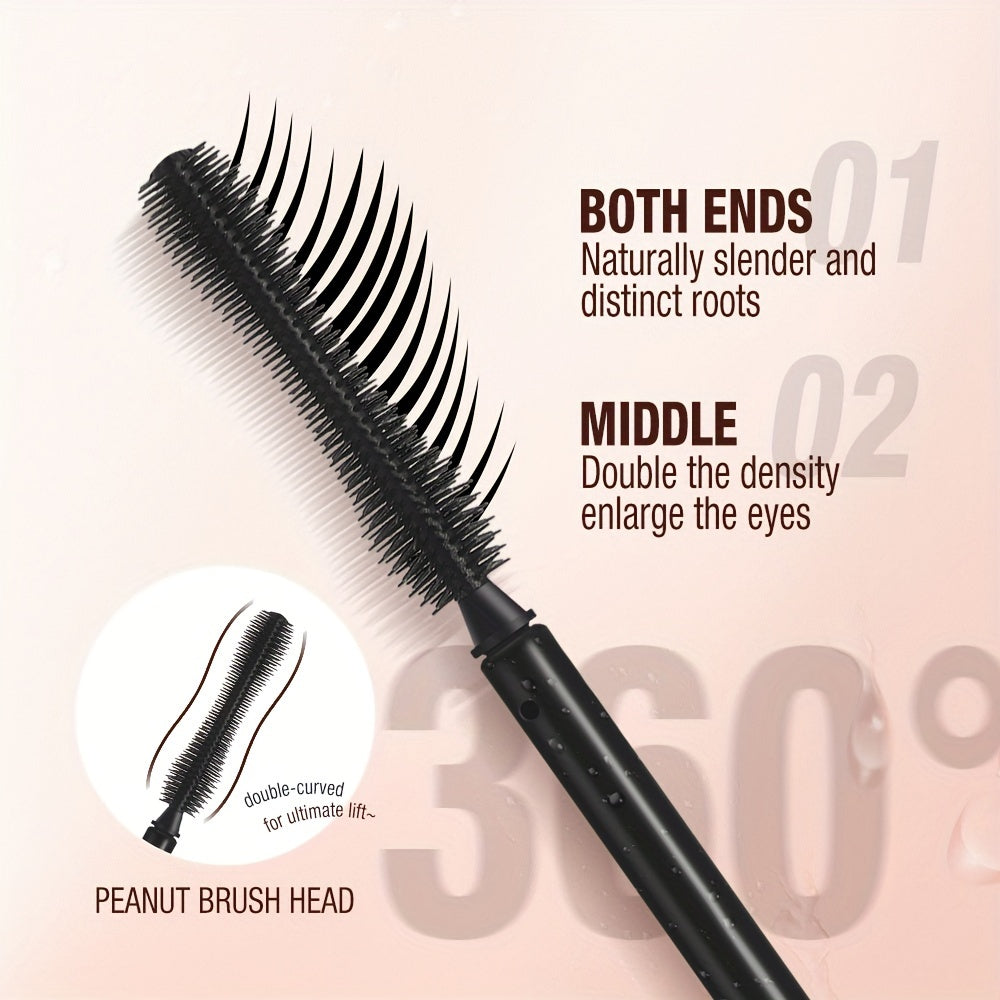 O.TWO.O Mascara Waterproof Long Lasting 36H Volume Curling Smudge-proof Long Lash Easy To Wear Eye Makeup