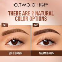 5-Day Tattoo Brow Gel - Semi-Permanent, Even Color, Long-Lasting Makeup - Effortless Peel-Off for Natural-Looking Brows