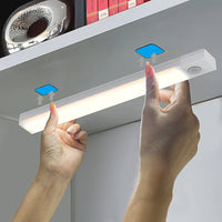 Wireless LED Light Strip with Human Body Sensor and Magnetic Absorption
