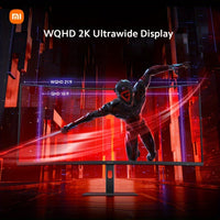 Xiaomi 34-inch Curved Gaming Monitor 180Hz High Reshed Rate 1ms Fast FreeSync Premium E<2* Professional Calibration 95%DCI-P3 100% SRGB* Low Blue Light Computer Screen Monitor Desktop Monitor - Veloxea