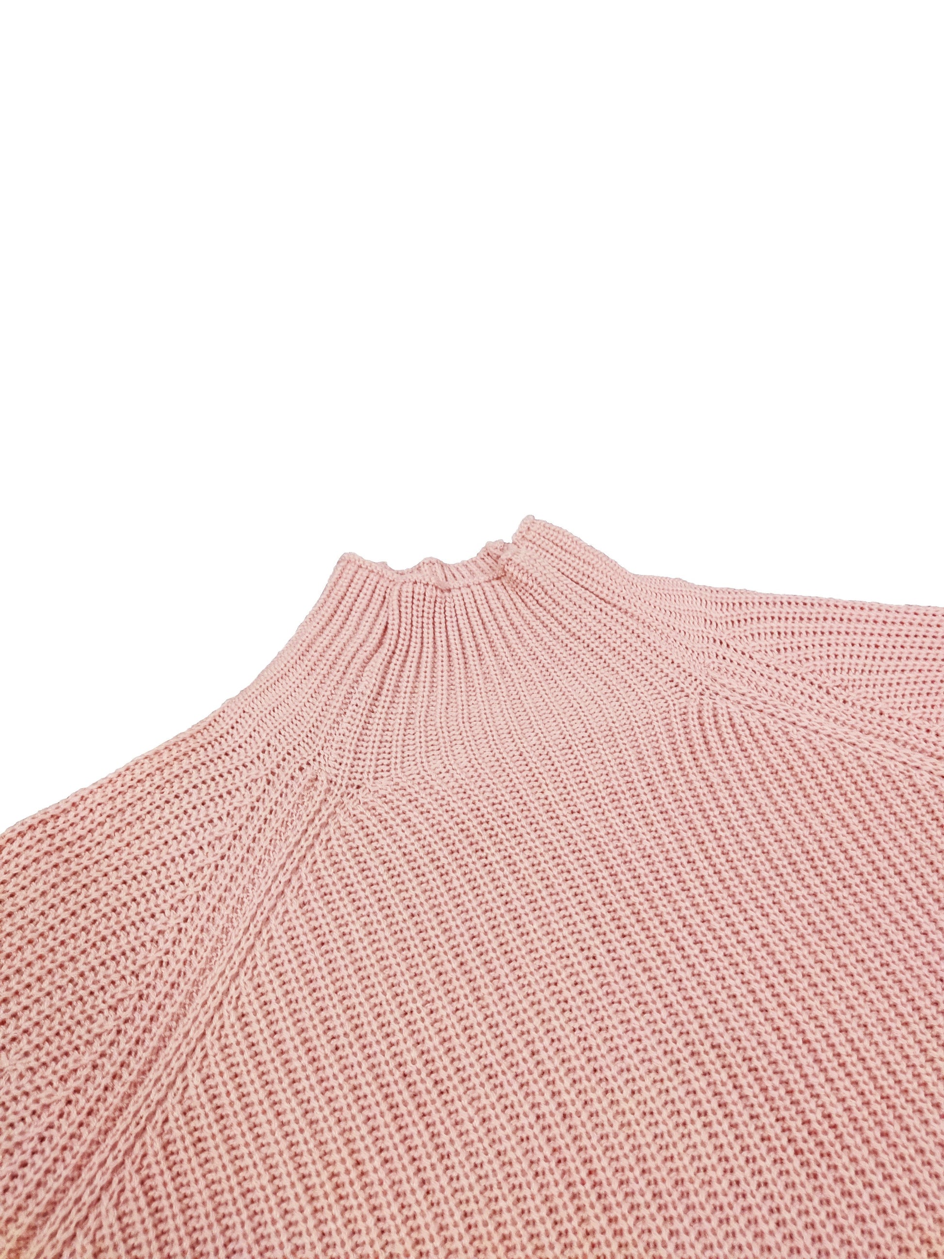 Plus Size Casual Sweater Dress, Women's Plus Solid Long Sleeve High Neck Slight Stretch Loose Fit Sweater Dress - Veloxea