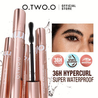 O.TWO.O Mascara Waterproof Long Lasting 36H Volume Curling Smudge-proof Long Lash Easy To Wear Eye Makeup
